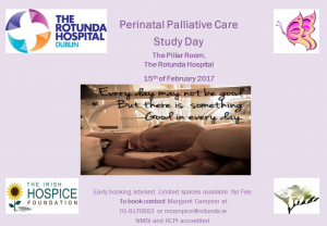 Perinatal Palliative Care