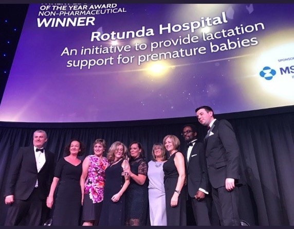 Rotunda Hospital honoured at Irish Healthcare Awards 2017