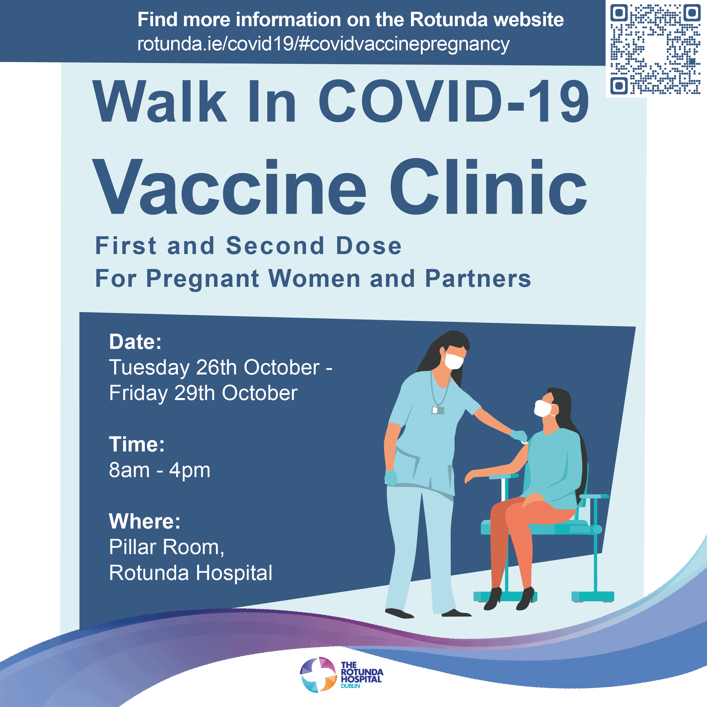 Walk-In COVID-19 Vaccination Clinic at The Rotunda